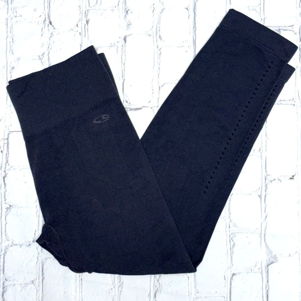 Champion Women’s Charcoal Gray Cropped Leggings Size XS - Picture 1 of 5
